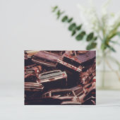 旧車スクラップヒープ – ヴィンテージ ポストカード (スタンド正面)