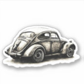 旧車 シール (正面)