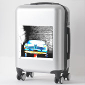 旧車 シール (スーツケース)