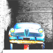 旧車 シール (正面)