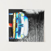 旧車 タペストリー (正面(横))