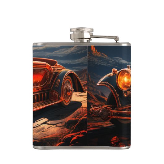 旧車 フラスク (裏面)