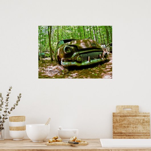 旧車 ポスター (キッチン)