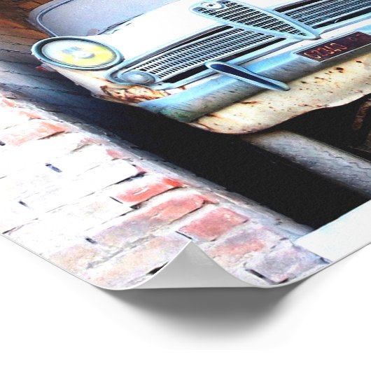 旧車 ポスター (角)