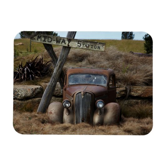 旧車 マグネット (横)