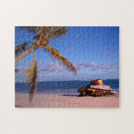 旧軍隊戦車プエルトリコ。 ジグソーパズル