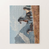 旧軍馬 ジグソーパズル (縦)