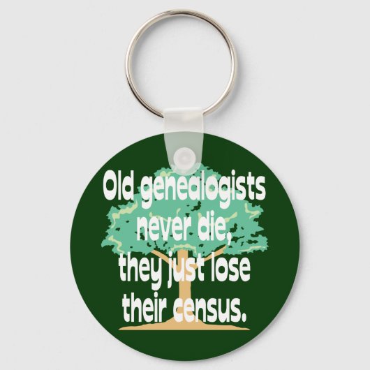 旧遺伝学者が死ぬことはない キーホルダー (正面)