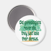 旧遺伝学者が死ぬことはない マグネット (正面/裏面)