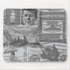 旧郵便切手マウスパッド マウスパッド