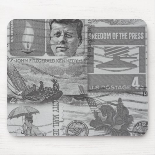 旧郵便切手マウスパッド マウスパッド (正面)