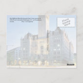 旧郵便局パビリオン、ワシントンDC ポストカード (裏面)