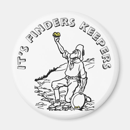 [旧金ゴールドプロスペクター] マグネット (正面)