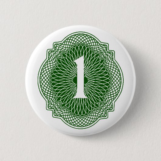 旧金 缶バッジ (正面)