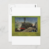 旧鉄道ポスター ポストカード (正面/裏面)