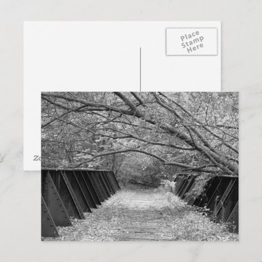 旧鉄道橋 ポストカード (正面/裏面)