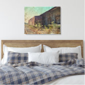 旧鉄道車両・鉄道駅 キャンバスプリント (インサイチュ (寝室))