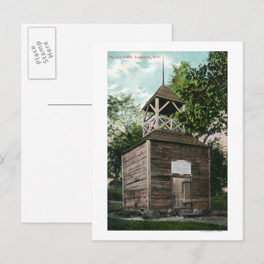 旧鐘楼の眺め #2 ポストカード (正面/裏面)