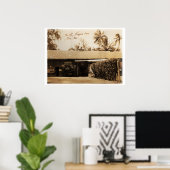 旧長谷川店 ポスター (ホームオフィス)