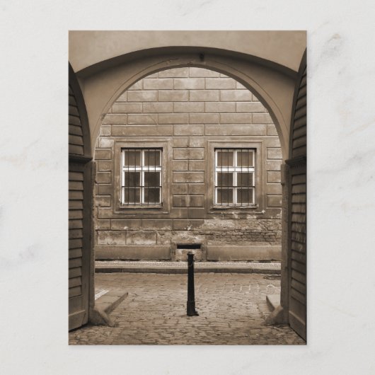 旧門 ポストカード (正面)