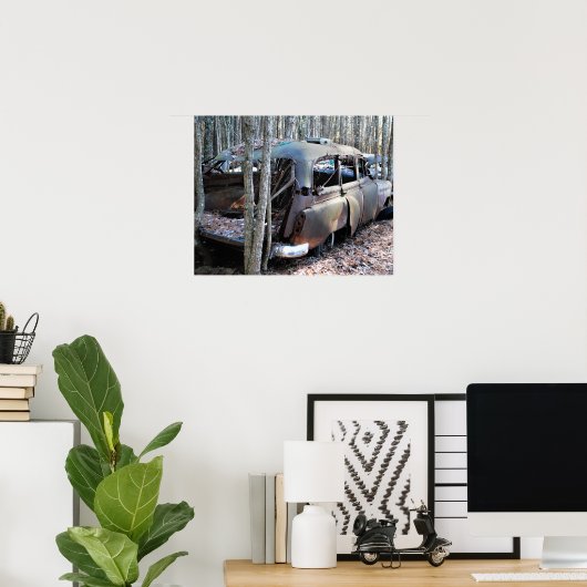 旧難破局ワゴン ポスター (ホームオフィス)