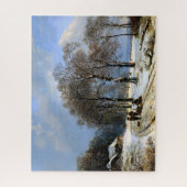 旧雪景色 ジグソーパズル (縦)