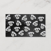 旧電話プロファイルカード 名刺 (裏面)