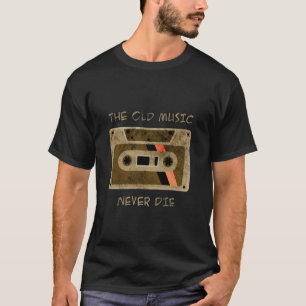 旧音楽は決して死なない Tシャツ