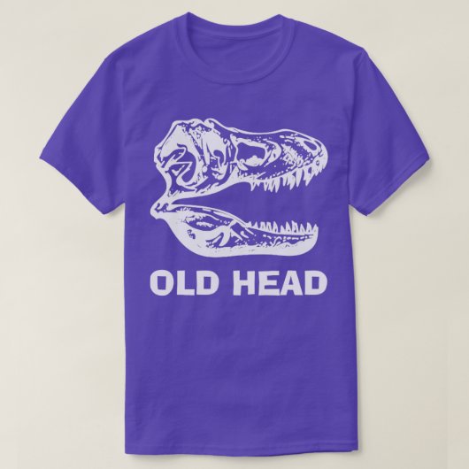 旧頭部恐竜スカル Tシャツ (デザイン正面)