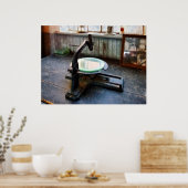 旧顕微ファッションド鏡 ポスター (キッチン)