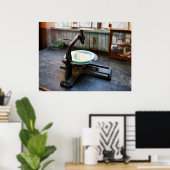 旧顕微ファッションド鏡 ポスター (ホームオフィス)