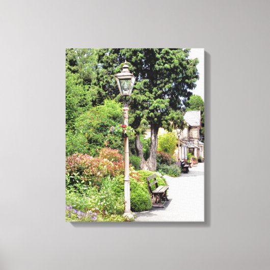 旧駅 キャンバスプリント (正面)