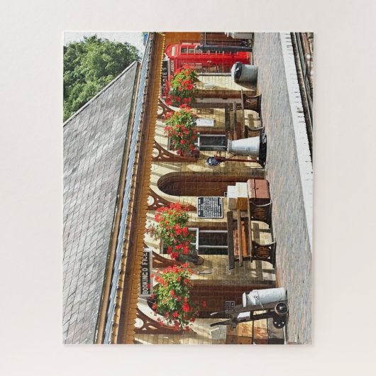 旧駅 ジグソーパズル (縦)