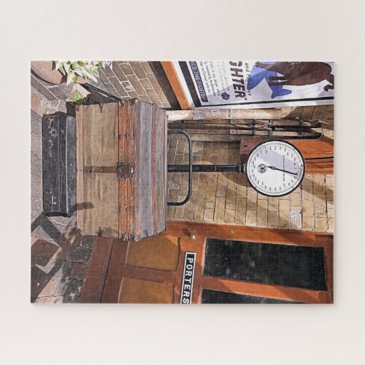 旧駅 ジグソーパズル (横)