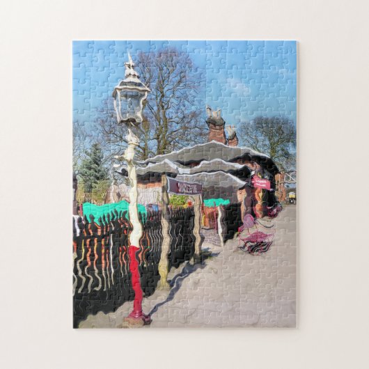 旧駅 ジグソーパズル (縦)