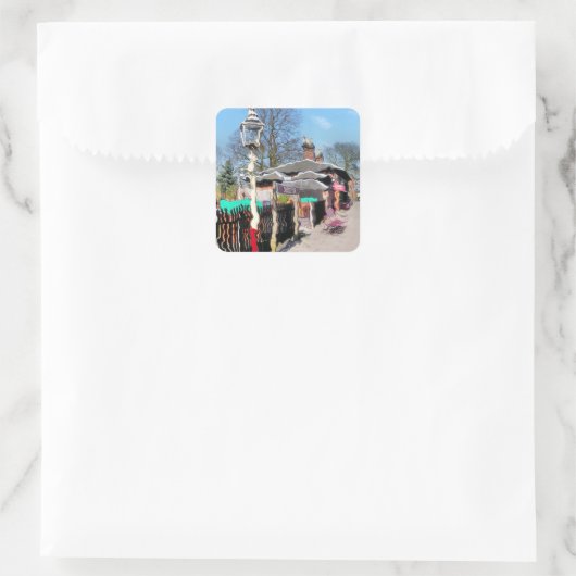 旧駅 スクエアシール (バッグ)