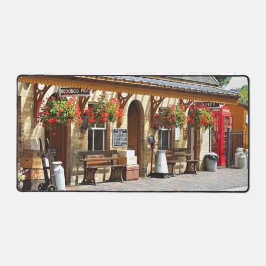 旧駅 デスクマット (正面)