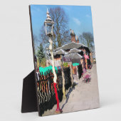 旧駅 フォトプラーク (側面)