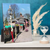 旧駅 フォトプラーク (側面)