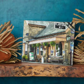 旧駅 フォトプラーク (側面)