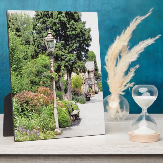 旧駅 フォトプラーク (側面)