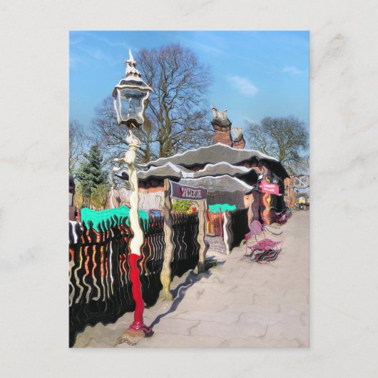 旧駅 ポストカード (正面)