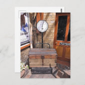 旧駅 ポストカード (正面/裏面)