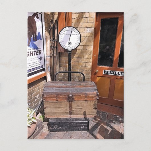 旧駅 ポストカード (正面)