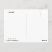 旧駅 ポストカード (裏面)