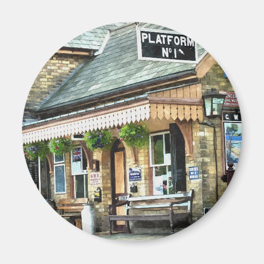 旧駅 マグネット (正面)