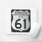 旧高速道路61標識 マウスパッド (マウス)