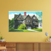 旧魔女の家の外観 キャンバスプリント (インサイチュ (リビング))