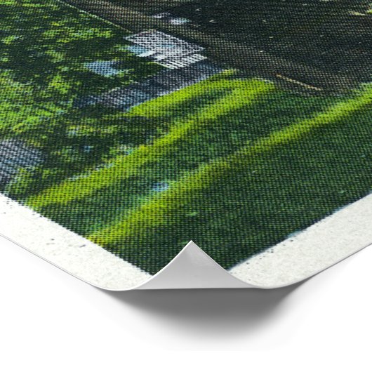 旧魔女の家の外観 ポスター (角)