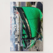 旧魚釣りボートゴールウェイアイルランド。ジグソーパズル ジグソーパズル (縦)